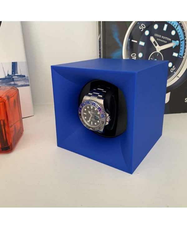 Remontoir Swiss Kubik Startbox Bleu Pour Montre Automatique