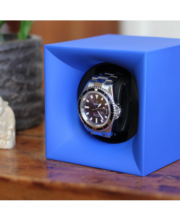 Remontoir Swiss Kubik StartBox Bleu Pour Montre Automatique