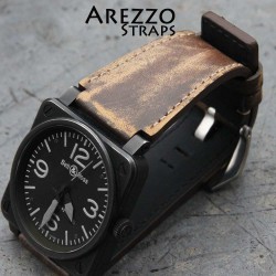 Watchstrap Arezzo vintage TOPGUN for BR03 BR01