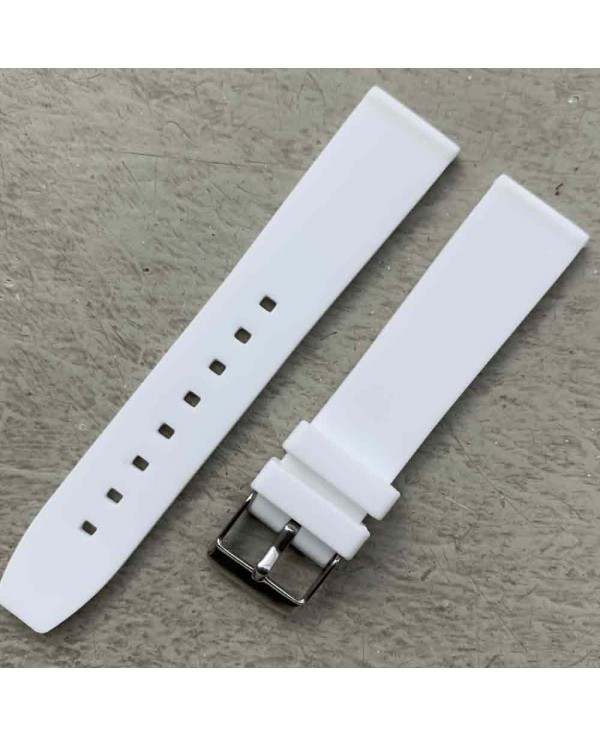 Acheter Bracelet de montre en Silicone souple à carreaux, 20mm