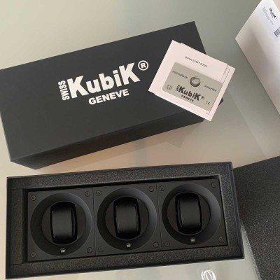Triple Remontoir Swiss Kubik TITANE