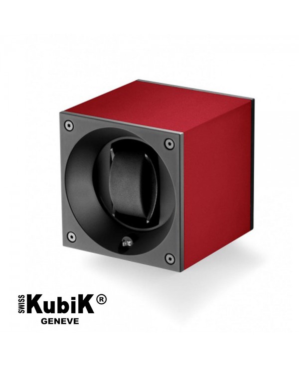 Remontoir Swisskubik Rouge Masterbox Pour Montre Automatique