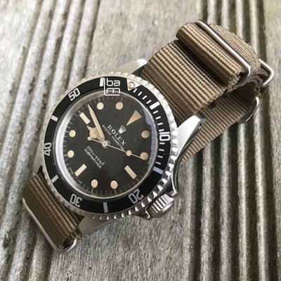 Bracelet de montre NATO 22mm KAKI militaire