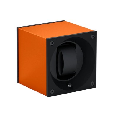 Remontoir SwissKubik masterbox orange Aluminium pour montre automatique