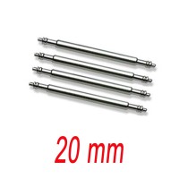 Barrettes pompes inox